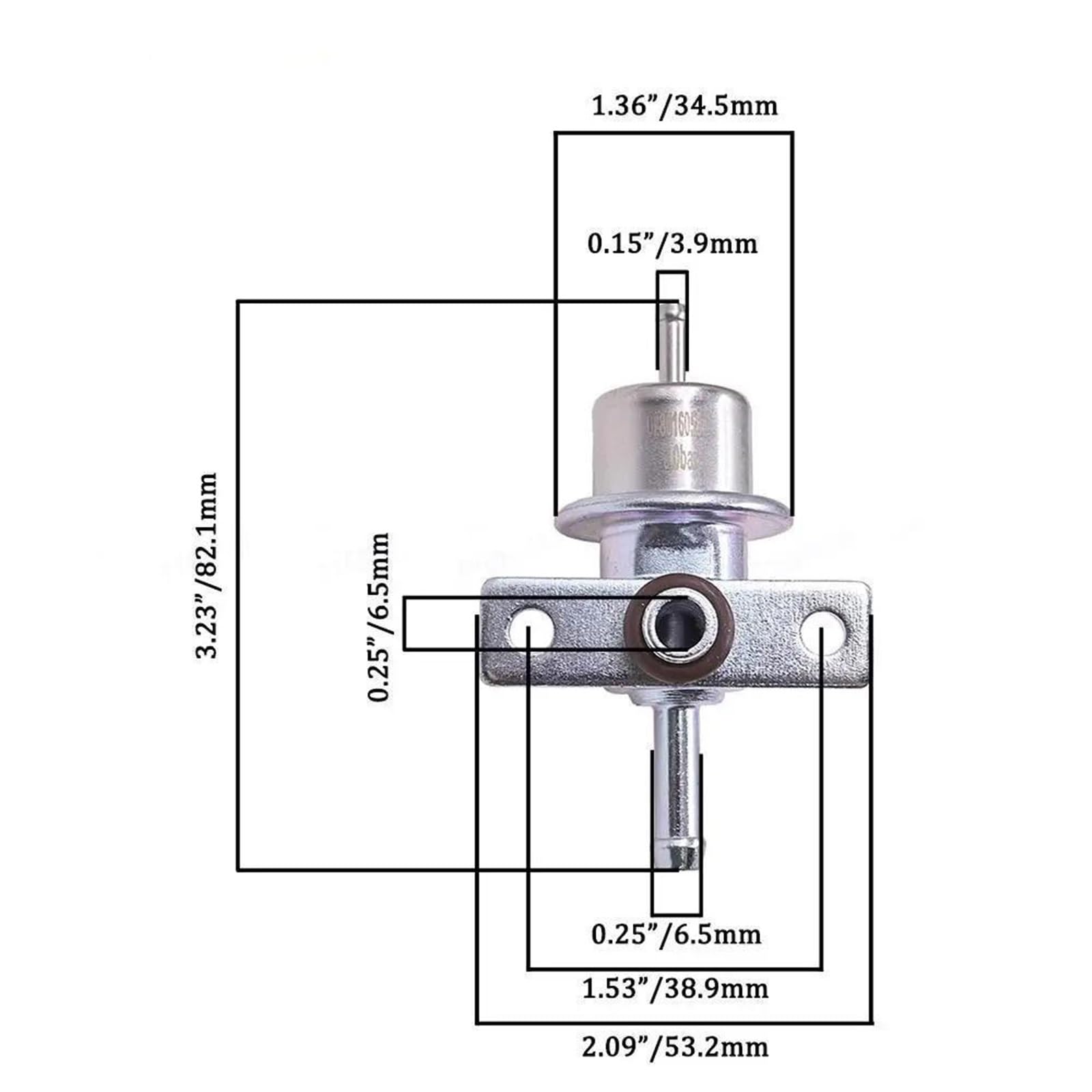 Regolatore di pressione del carburante adatto for Volvo 850 S70 V70 C70 C70 V40 S40 9146761 0280160554 86528 3531983