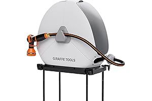Hands-Free Rapid Reel: Enhanced Garden Hose Management with Giraffe Tools