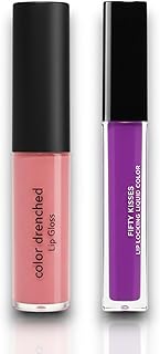 Color de labios de 2 piezas – Brillo de labio...