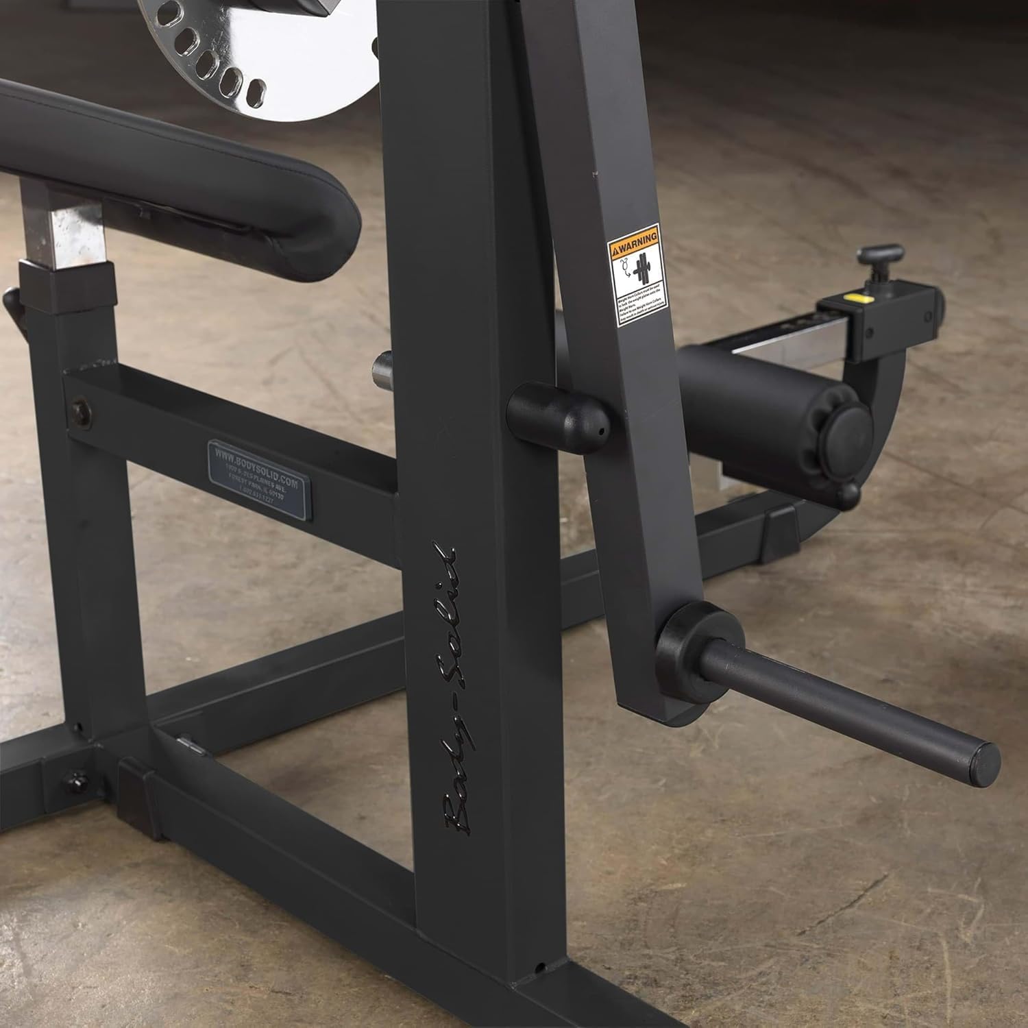 Body-Solid (GCAB360B) CAM Ab and Back Machine - Dual-Function Core and Lower Back Strength Trainer with Adjustable Range-of-Motion