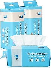 ITO Facial Towels EF, 3-Pack, Extra Thick, OEKO-TEX® Certified, Original EF Fabric, Cleansing Towel, Face Washing Towel, Face Care, Disposable, Cotton Puff, Skin Care Wipe, Soft, Gentle Absorption and
