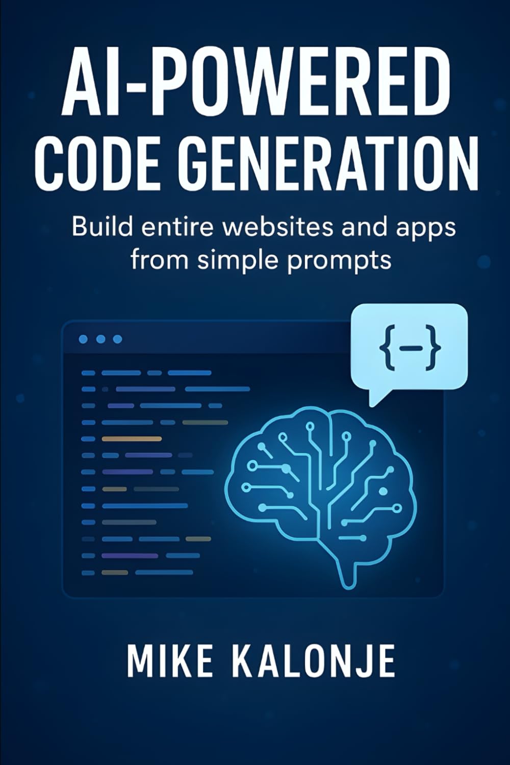 AI-Powered Code Generation: Build entire websites and apps from simple prompts.