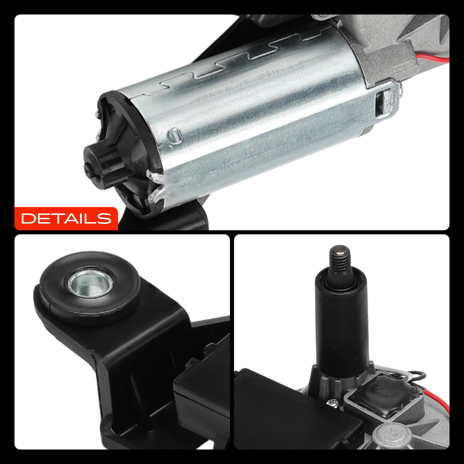 Frankberg Wischermotor Heckwischermotor Kompatibel mit X3 E83 2.0L-3.0L X3 E83 xDrive18 xDrive20 xDrive25 xDrive30 2.0L-3.0L Replace# 67636917907