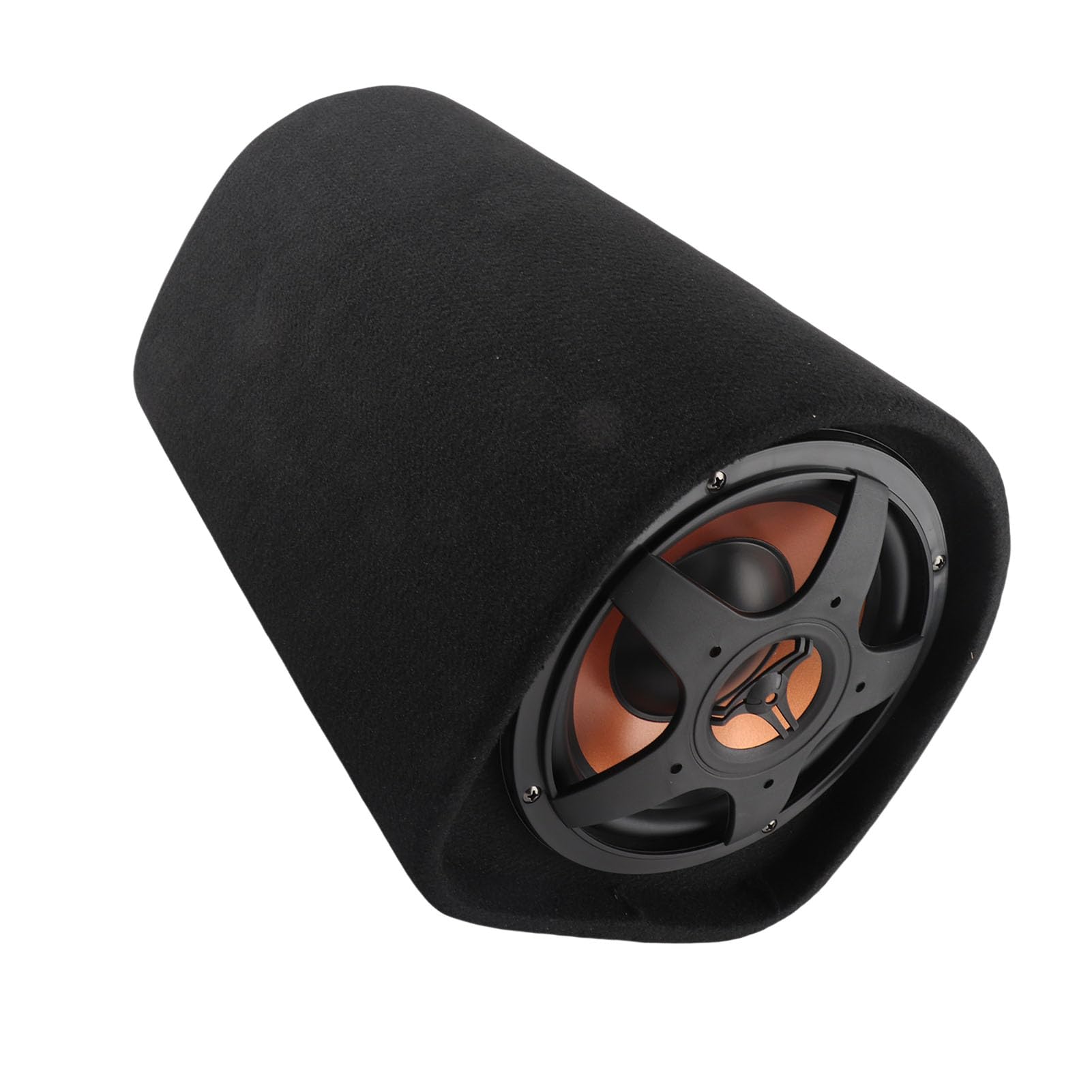 SEAFRONT Subwoofer per Auto, Subwoofer Audio per Auto in ABS da 12 V in Pelle, Massima 200 W, Protezione da Cortocircuito, Bassi Profondi, Installazione Semplice per e Utenti di Aggiornamenti Audio