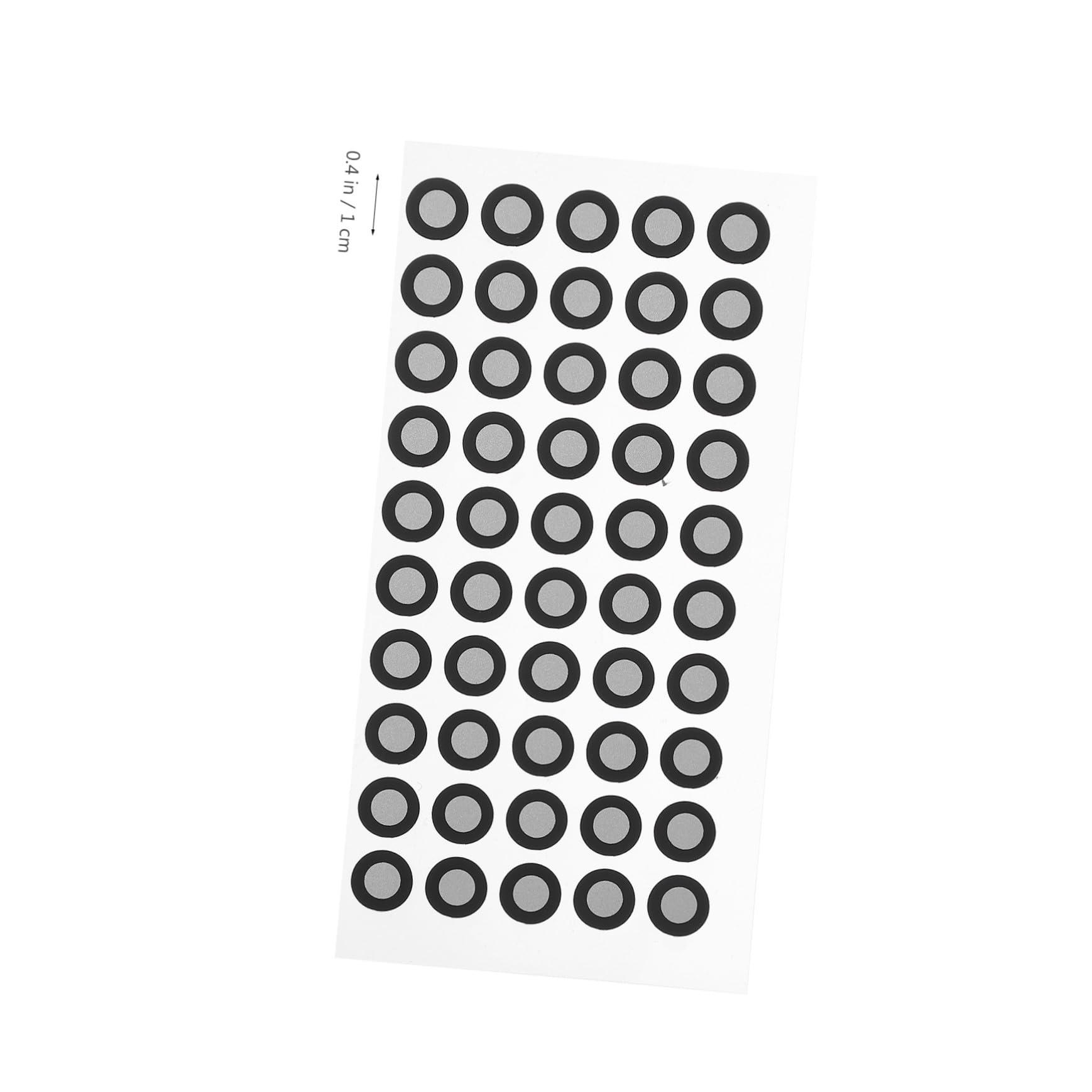 5Blätter Reflektierende Marker Punkte für Scanner Markierungsdots für Präzises Tracking und Positionierung Hochwertiges Reflektierendes Film Material für Optimale Ergebnisse
