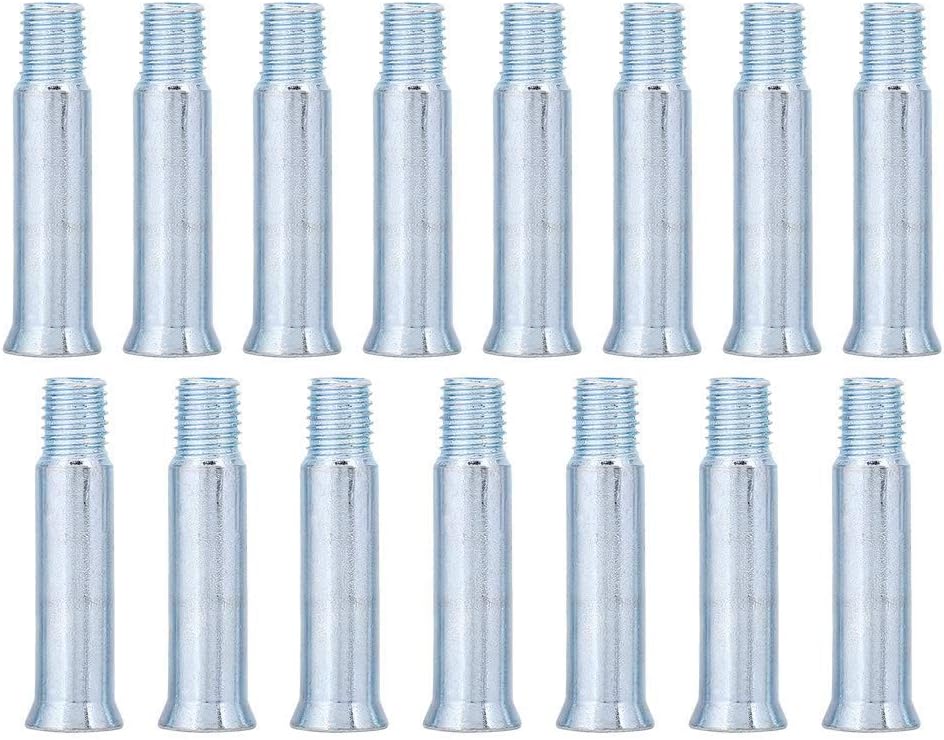 15pcs Inline Skate Axle, Wheel Screw Bolt Fittings Inline Skating Replacement (35mm) Axle Bolts
