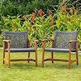 🪑 FSC CERTIFIED ACACIA WOOD CHAIRS. Sourced from a responsibly managed forest with FSC certification under the license code C137086, Liberte outdoor chairs set of 2 elevate your outdoor space with an added level of comfort and style 🪑 500LBS HEAVY DU...