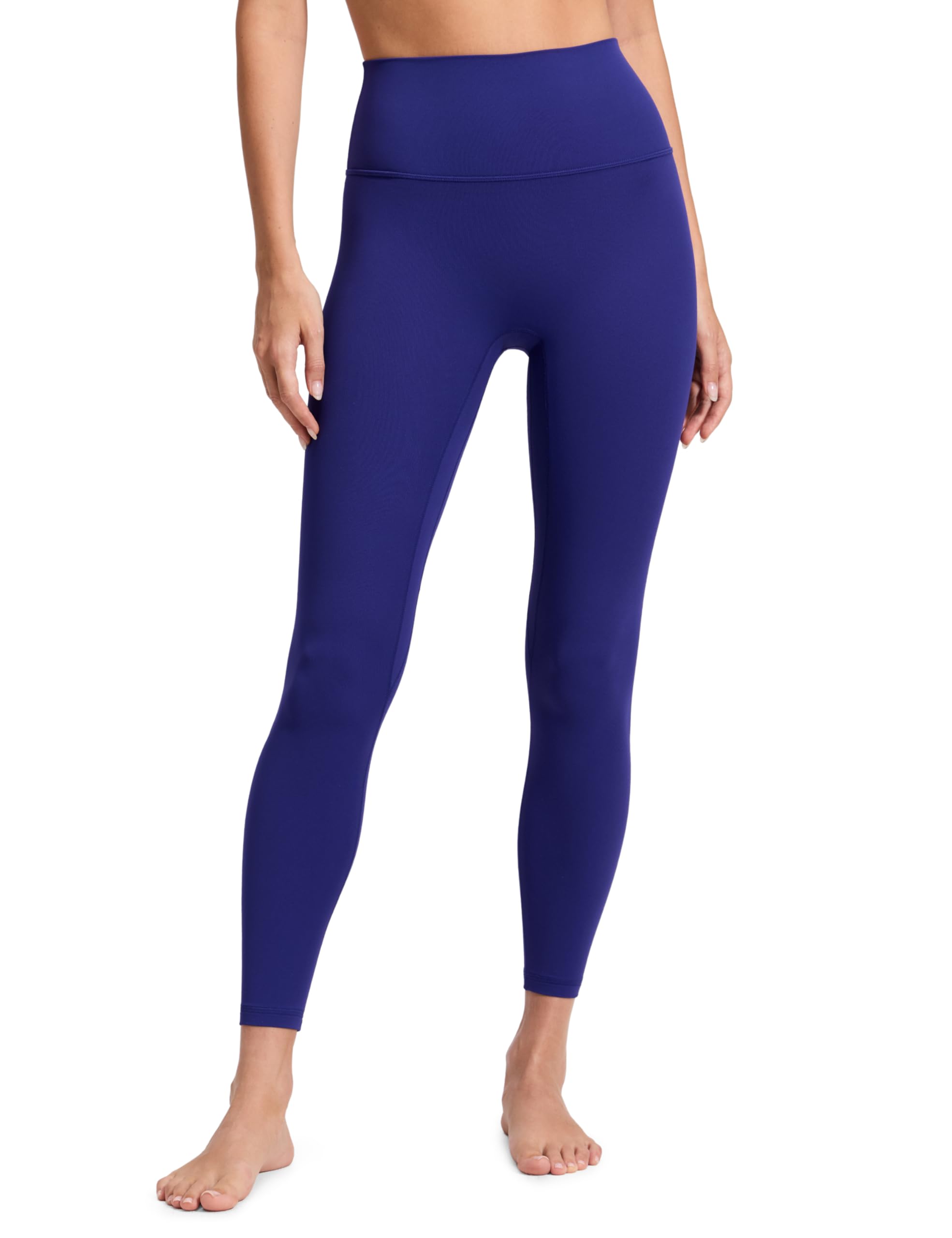 Crz Yoga Women's Larkspur Blue Butterluxe No Front Seam Yoga Leggings 25" - High Waisted Soft Stretchy Pants For Pilates Workout Lounge 16