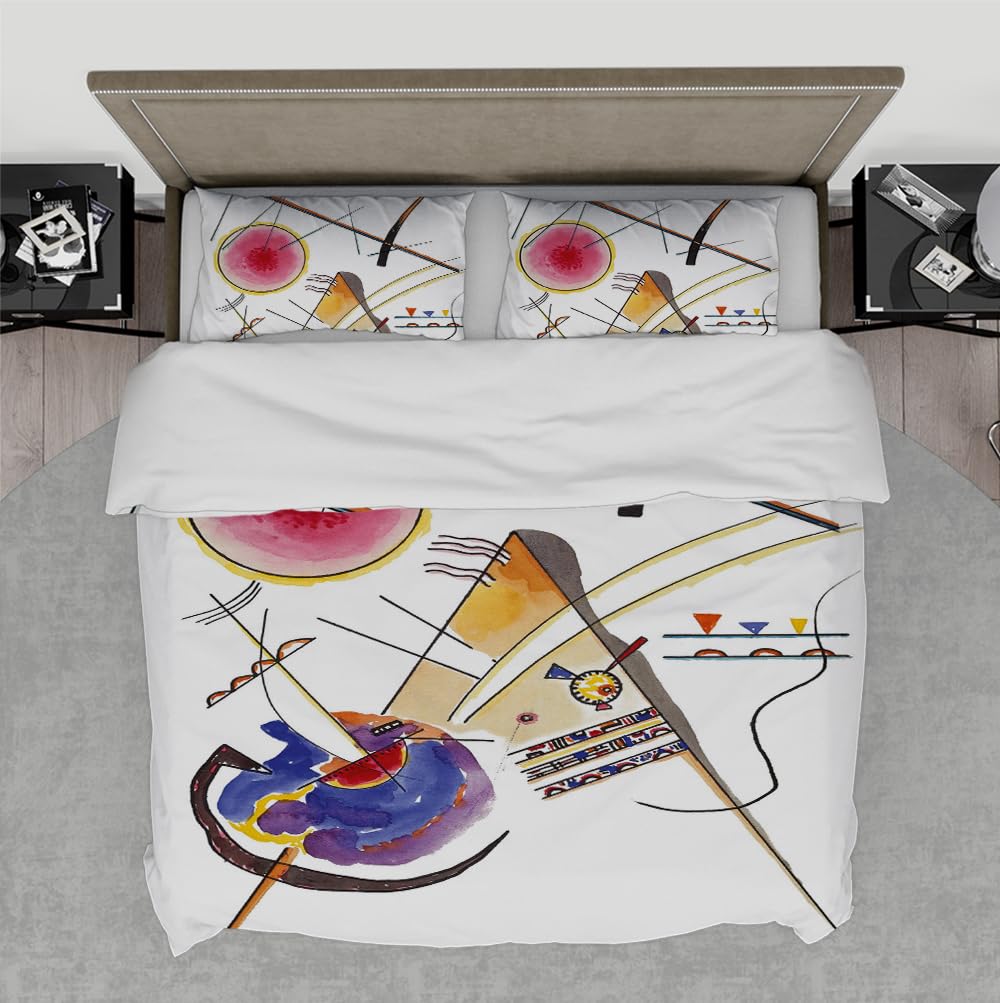 Housse de couette légère en microfibre respirante motif dessin animé