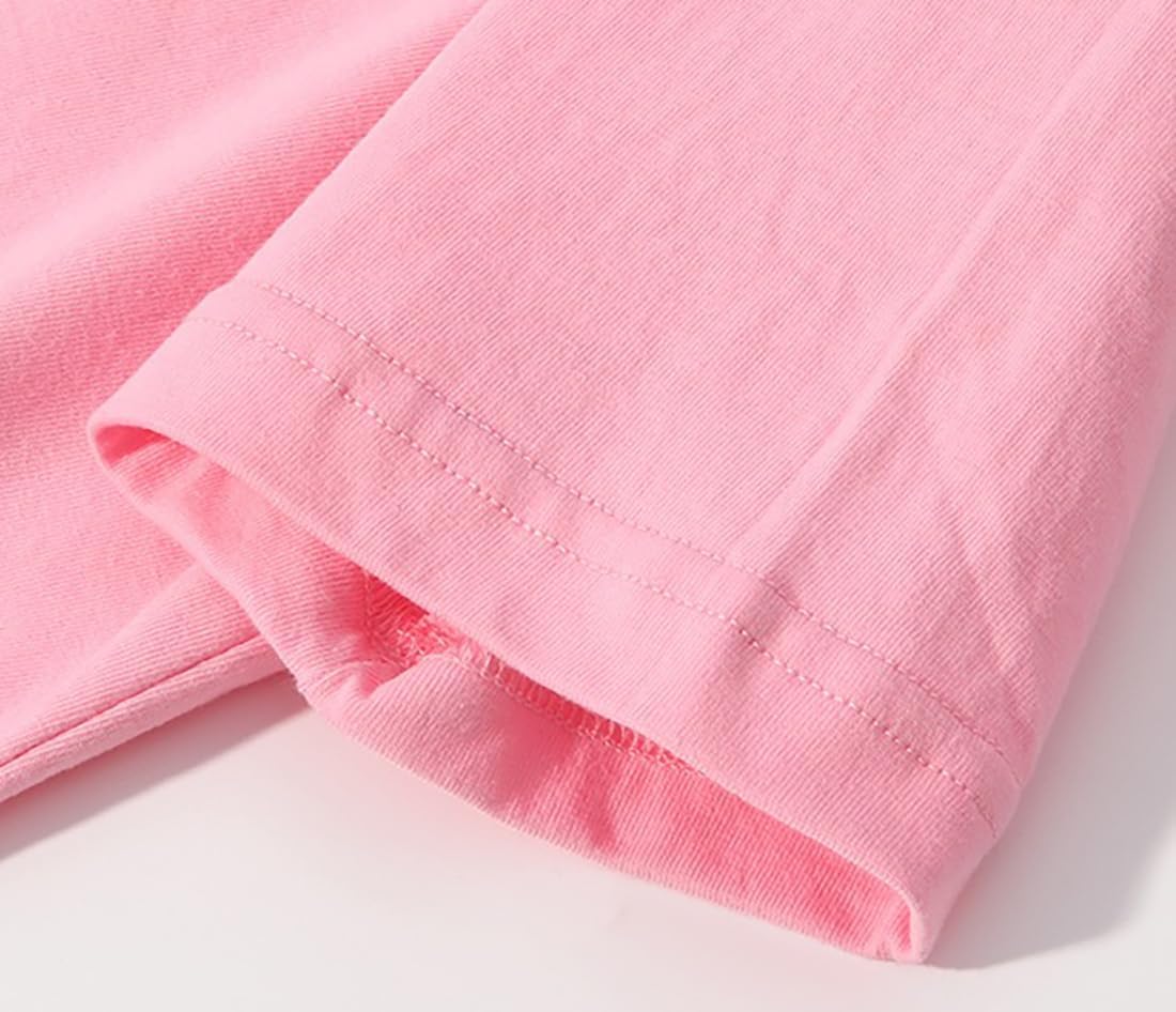 Boys Short Sleeve T-Shirt Kids Cotton Tops Summer Crewneck Shirts Basic Tees - Image 7