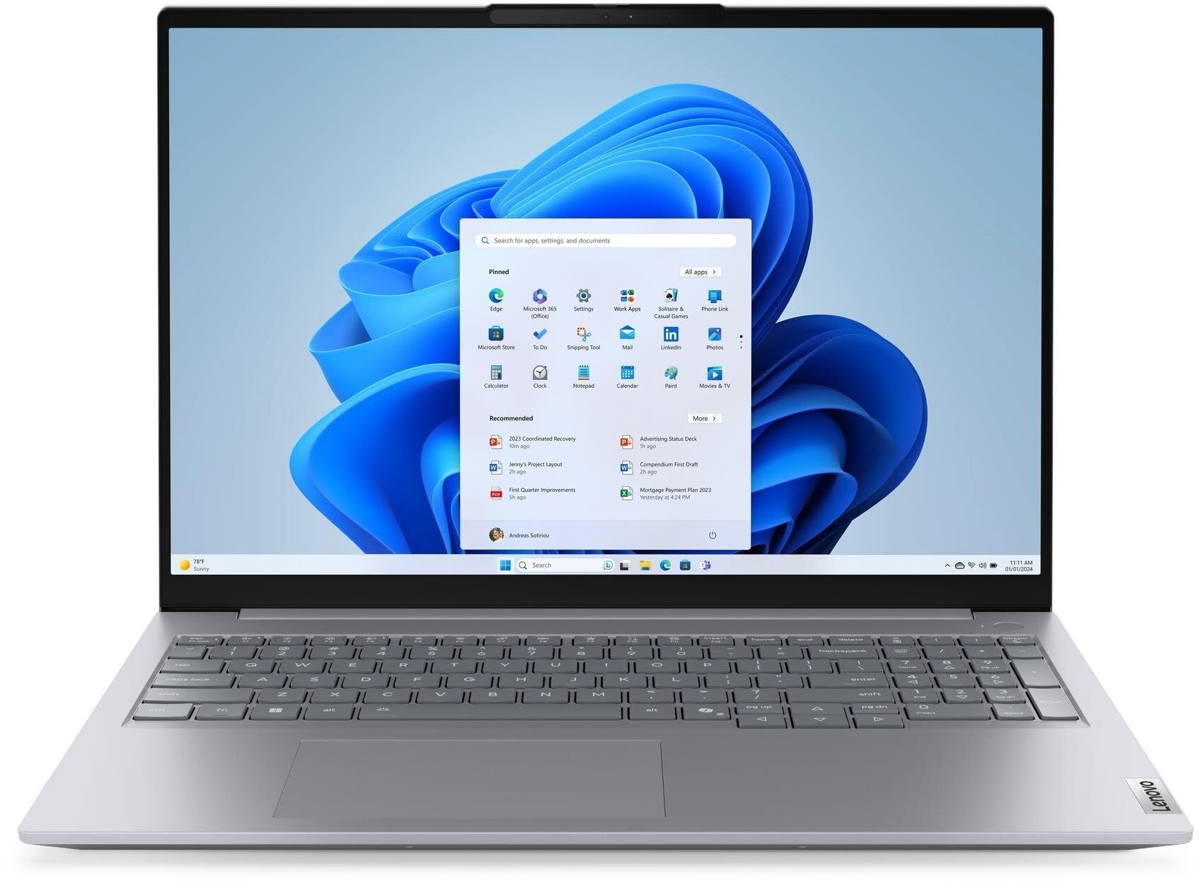 Lenovo ThinkBook 16 G9 IRL Core 7 240H / 16GB / 512GB / W11 Pro (21US007PPB)