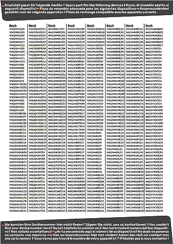 DEKAROX 2 x Kohlebürsten Motorkohlen 12,5x5x42mm 4,8mm AMP für Bosch Siemens 605694 00605694 für Waschmaschine wie iQ100 iQ300 iQ500 iQ700 VarioPerfect Logixx Classixx Avantixx Maxx Extraklasse