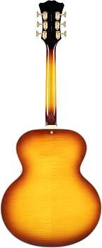 D'Angelico Excel Style B Hollowbody Electric Guitar - Dark Iced Tea Burst