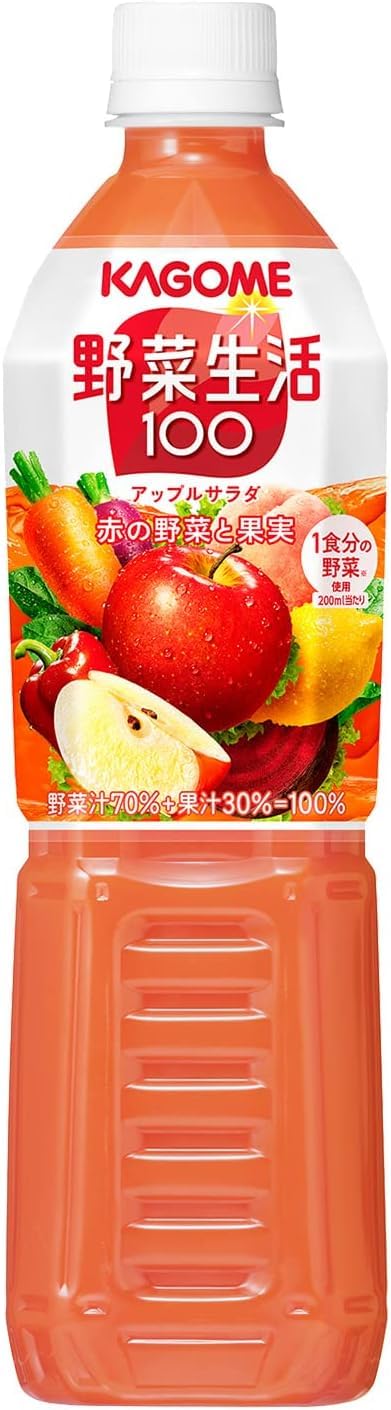 Amazon.com : Kagome Vegetable Life 100 Apple Salad Yasai Seitaku