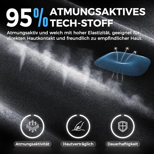 Sedia da gaming in tessuto con cuscino primaverile, supporto lombare per ufficio, con poggiapiedi per adulti, ergonomica, grande e alta, per Office Gaming, colore nero - Sedia gaming - Immagine 3