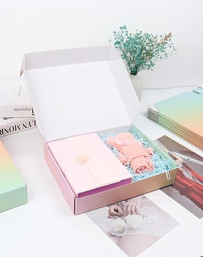 Miniatura 73 de Cajas de envío pequeñas de 6 x 4 x 2 pulgadas para pequeñas empresas, paquete de 30 cajas de correo moradas, caja de embalaje de cartón corrugado