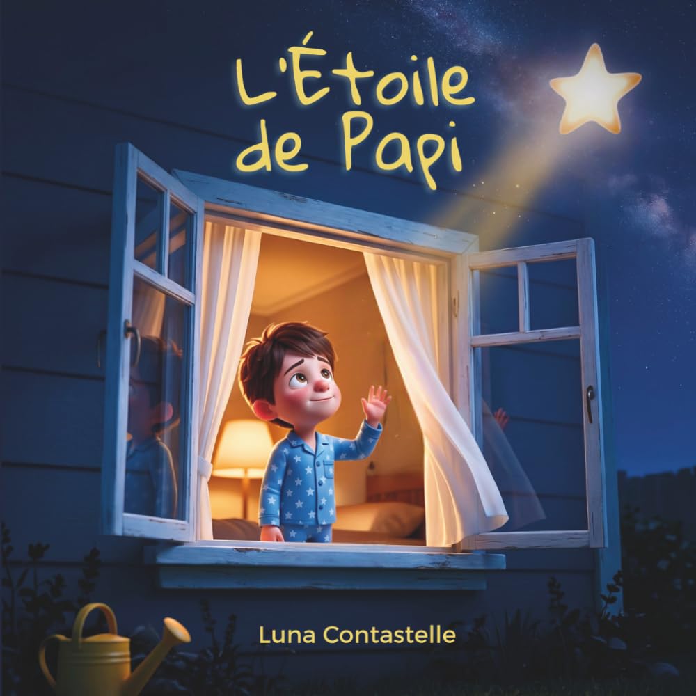 L'Étoile de Papi: Un album illustré pour accompagner les enfants après la perte de leur grand-père — avec un rituel du soir pour le retrouver dans le ciel