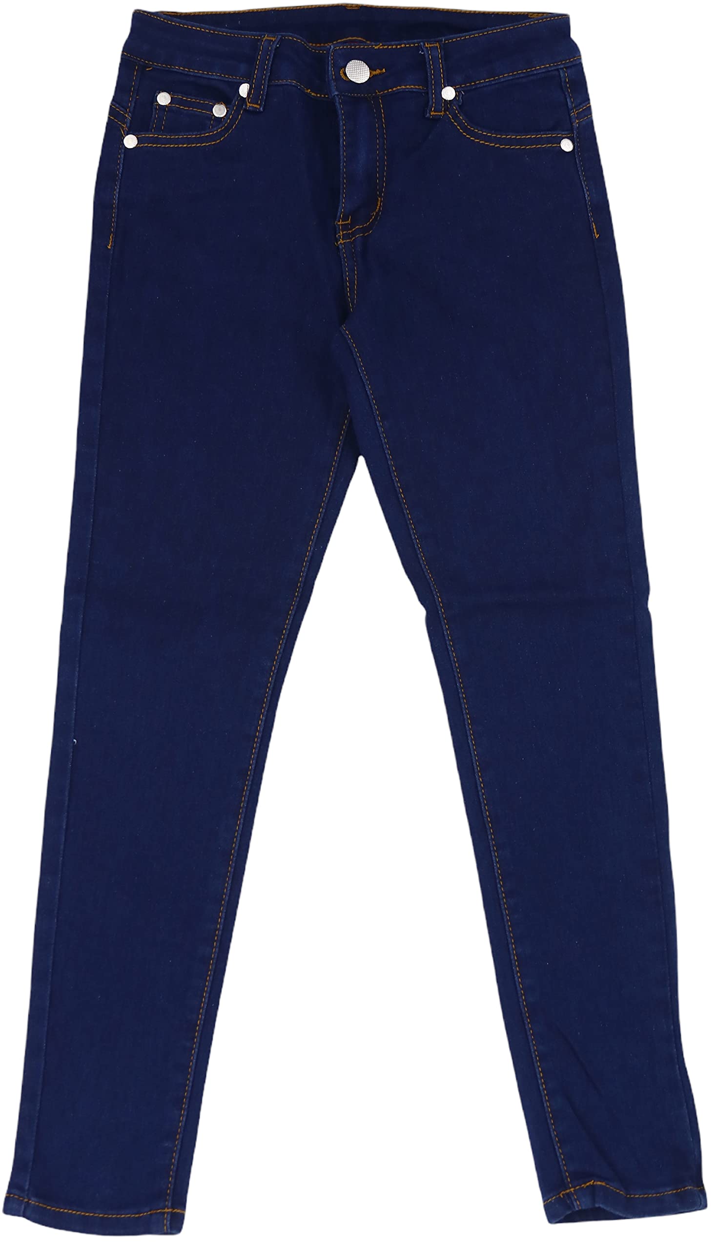 ToBeInStyle Girl’s Denim Easy Styling Classic Timeless Everyday Jeans Zip-Up Closure