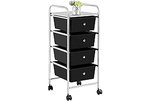Yaheetech 4 Drawer Cart: Multipurpose Storage and Organization