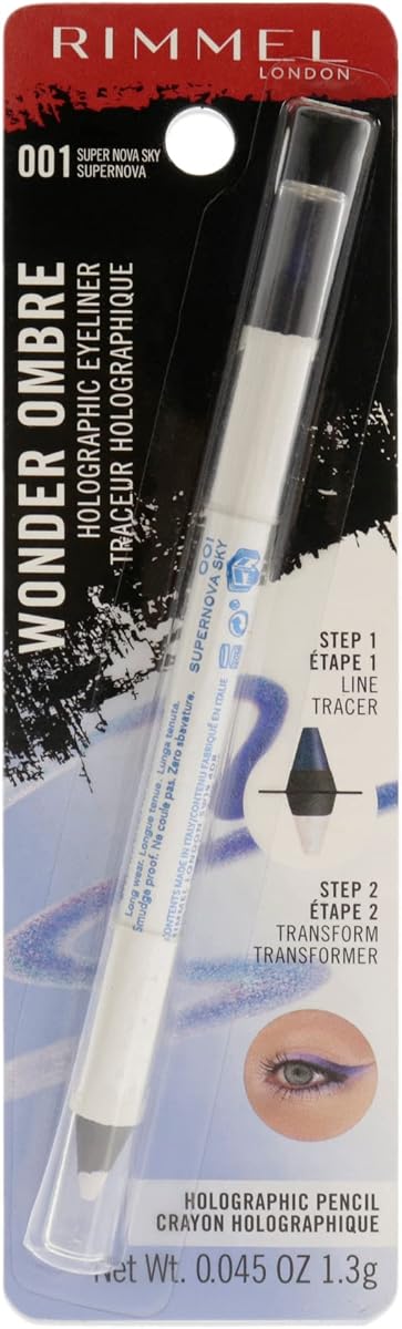 Rimmel Wonder Ombre Delineador de ojos, Super Nova Sky, 0.04 onzas