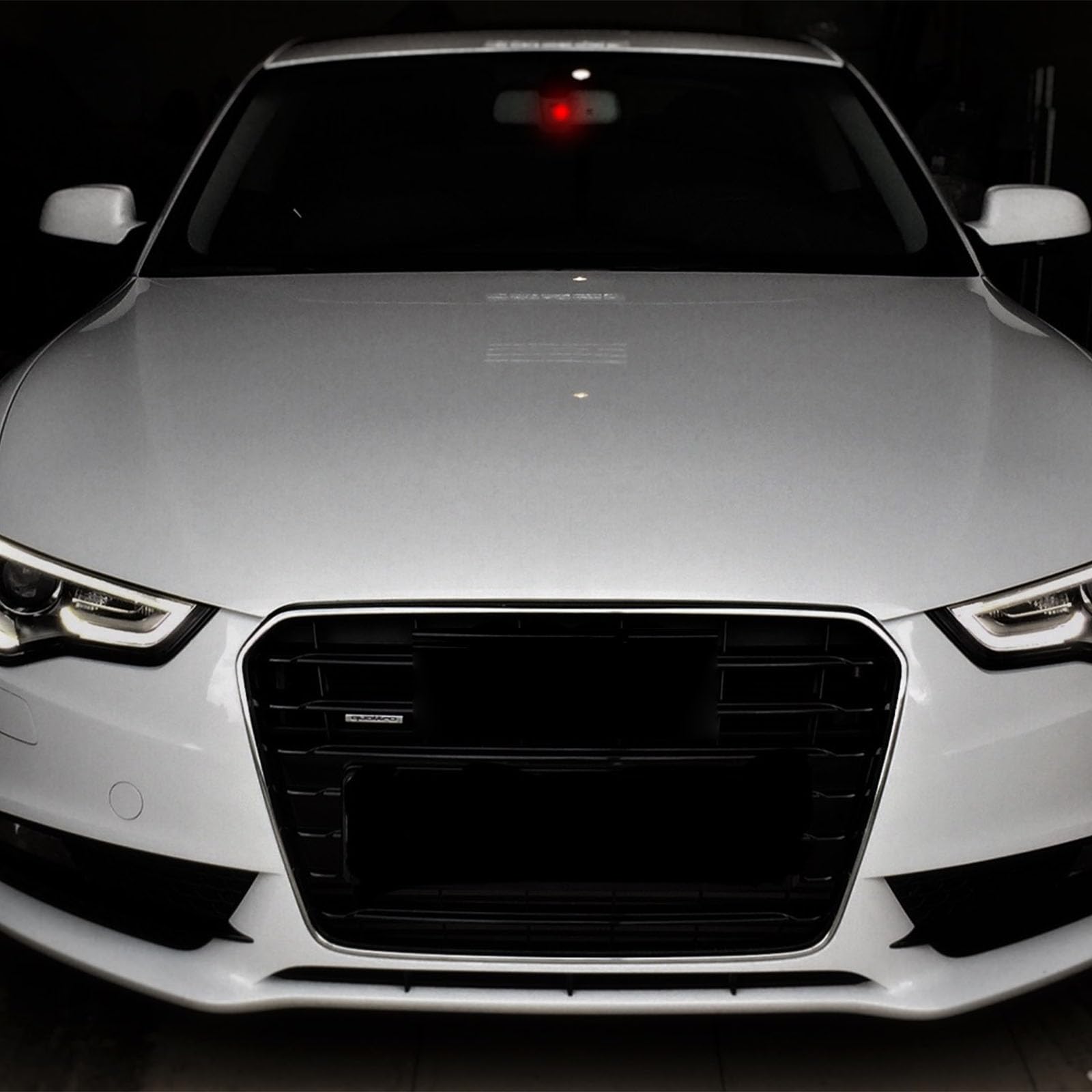 Solar Auto Alarmanlage Anti-Diebstahl Blinklampe - Dummy-Alarm-System mit blinkender roter LED