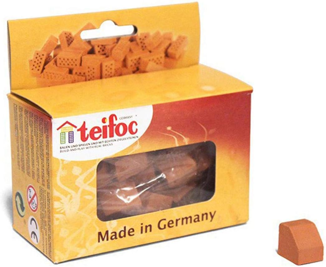 Teifoc T908200 Gens Crenel Stone Brick Construction Set, Multi Colour