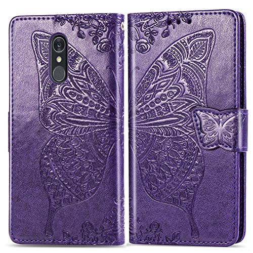 IMEIKONST LG Q7 2018 Custodia Elegant Embossed