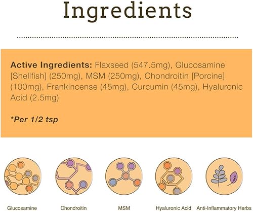 Miniatura 10 de Herbsmith Sound Kitty - Cuidado de las articulaciones 5 en 1 para gatos con condroitina, glucosamina y MSM - 2.65 oz