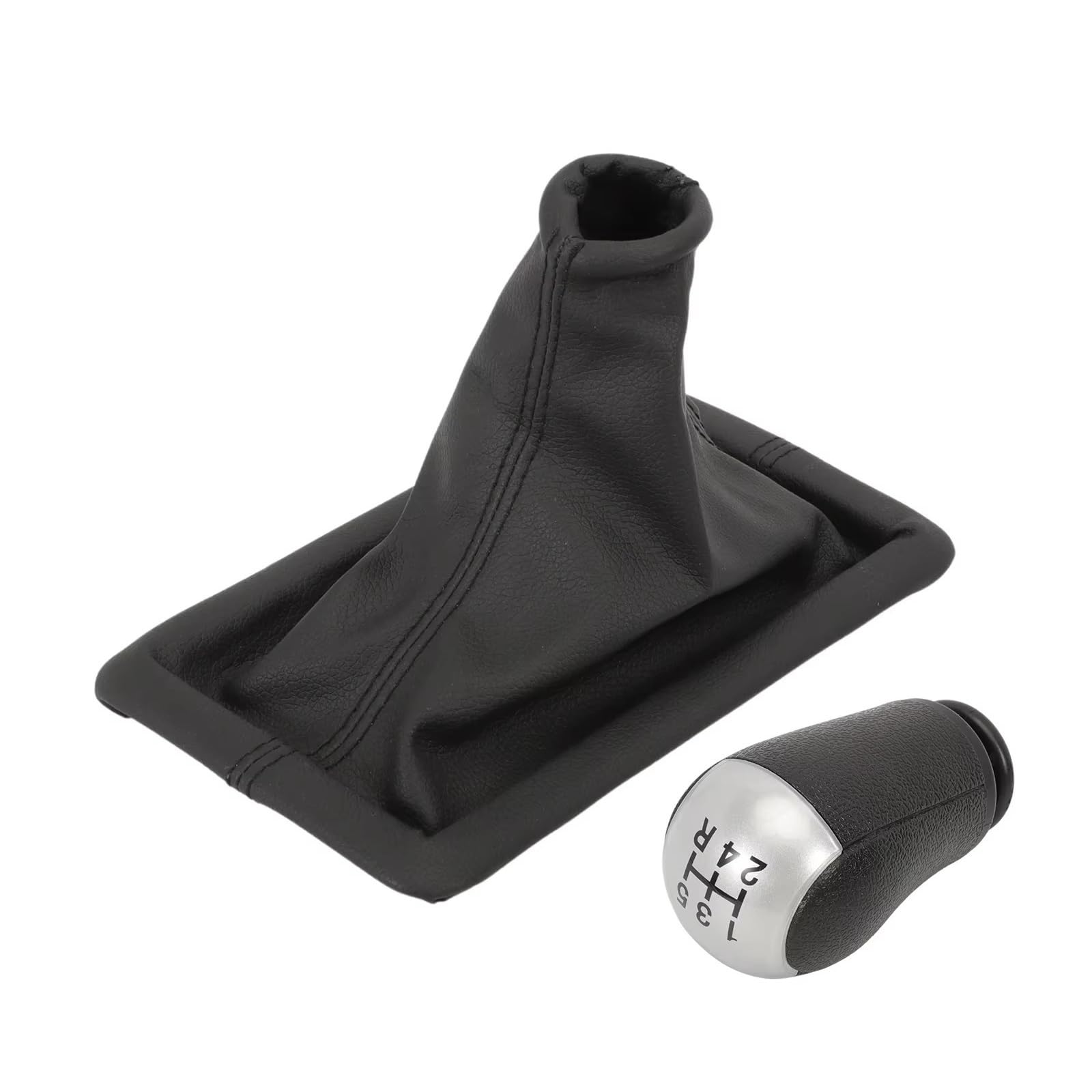 Sadettb Women's One Color Compatible With For Mustang 2005 2006 2007 2008 2009 5 For Speed Gear Stick Shift Knob Oem：8r3z7277aa 5R3z-7213-Baa 7R3z-7277-Ad