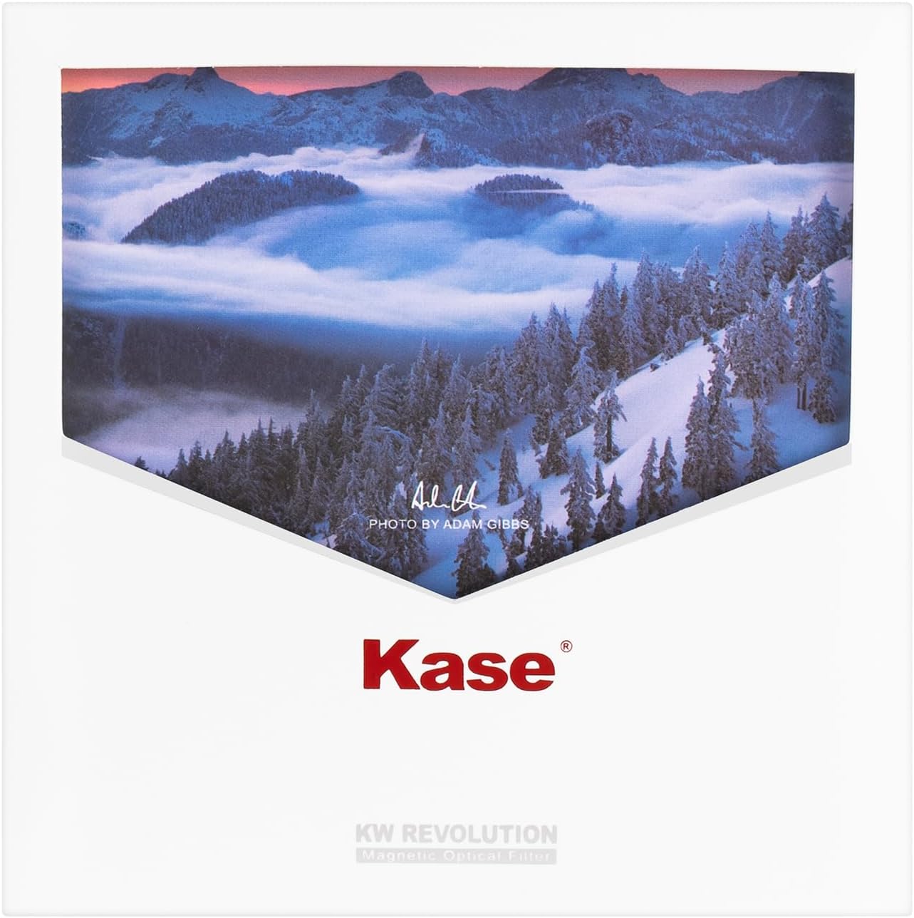 Kase KW Revolution Magnetic ND1000 10Stop Shockproof Tempered Optical Glass Filter (62mm)