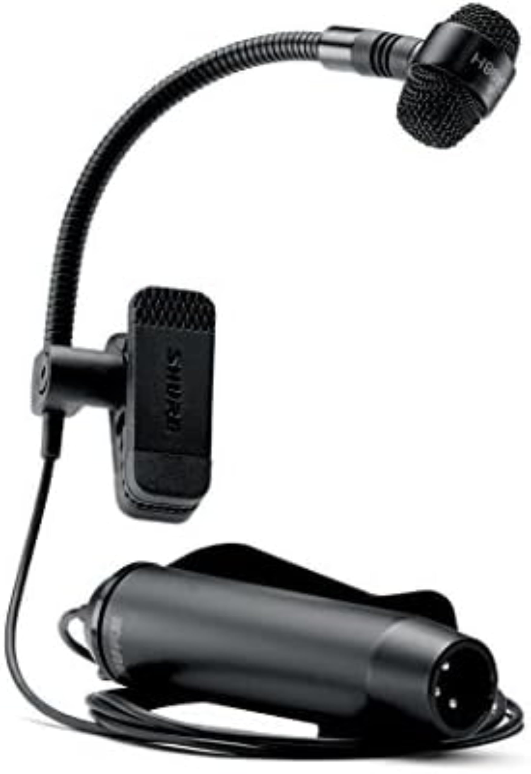 Shure Horn CLAMP MIC W/15FT XLR Cable (PGA98H-XLR)