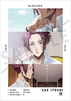 Amazon.co.jp: TVアニメ『ブルーロック』 糸師 冴 場面写A3マット加工