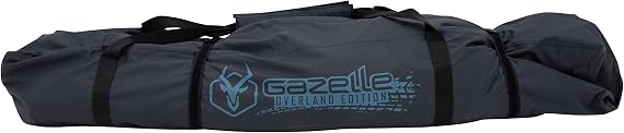 Gazelle Tents™ T3X Hub Tent Overland Edition, Easy 90 Second Set-Up, Waterproof, UV Resistant, Removable Floor, Footprint, 3-Person, Pacific Blue, 68 x 76 x 82, GT302PB