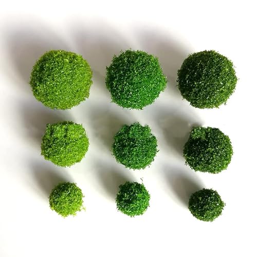 90 Pcs Mixed Bush Trees Model Trees Miniature Vegetation Groups Shrubs Railway Model Architecture Trees Railroad Accessories Mini Trees For Crafts Diorama #TOP3