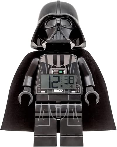 ClicTime Lego Dark Vador Horloge Noir 9, 5"