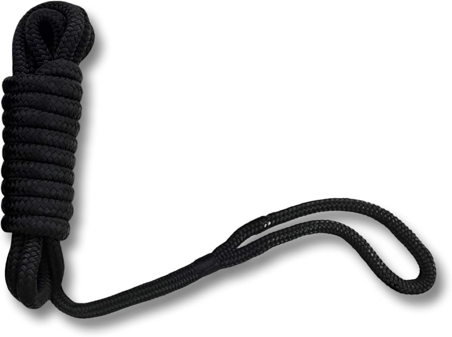 Premium Dock Line Double Braid Nylon with Loop & Sleeve