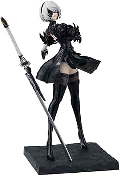 ニーア　オートマタ　放送記念くじ　ヨルハ賞　2B　フィギュア Amazon | 【B賞 2B (フィギュア) 】 NieRゲームシリーズ10周年