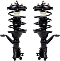 Vista 369 de Detroit Axle - Kit de suspensión delantera de 10 piezas para Chevy Aveo Aveo5 Pontiac G3 Wave 2 Ready Struts Assembly 2 Enlaces de barra