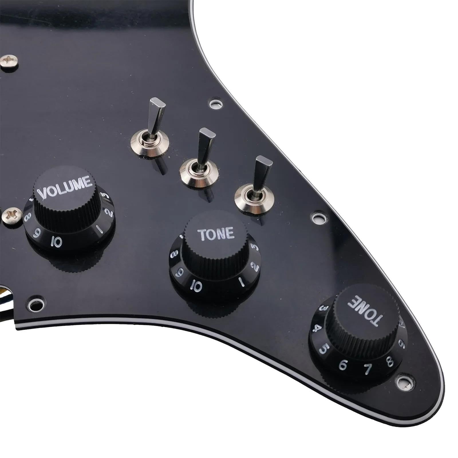 SSS Ainico 5 Pickup Single Coil Set Battipenna Precablato Caricato Multifunzione Per Parti Di Chitarra Elettrica(3/4)