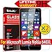 Lumia 640 XL Glass Screen Protector, [2 Pack] AnoKe(0.3mm 9H 2.5D) Best Tempered Glass Screen Protector Film Shield Guard For Microsoft Lumia 640 XL Glass 2Pack