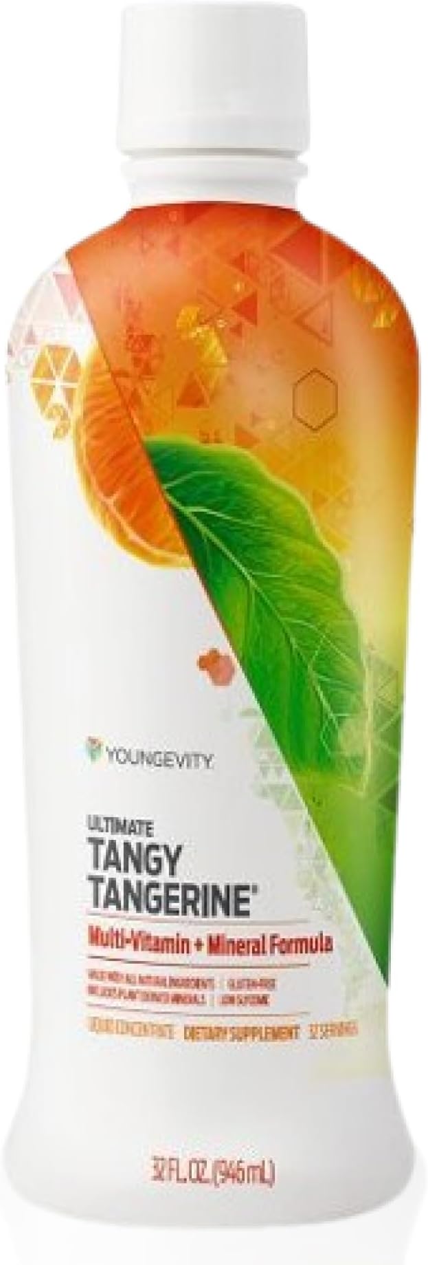 Majestic Earth - Ultimate Tangy Tangerine®, 32 FL Oz – Gluten-Free Liquid Multivitamins for Men, Women & Daily Immune Support for Kids – Boost Complete Nutritional Drink for Health, Energy