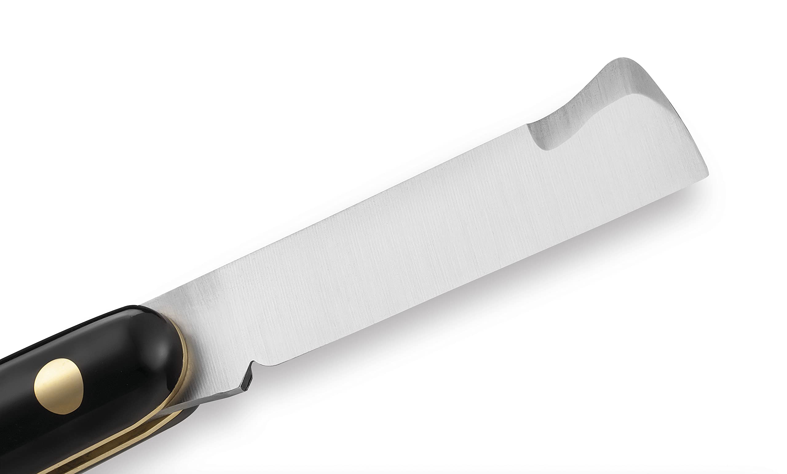 DUE BUOI COLTELLO INNESTO 202P - LAMA ACCIAIO CARBONIO BÖHLER K720