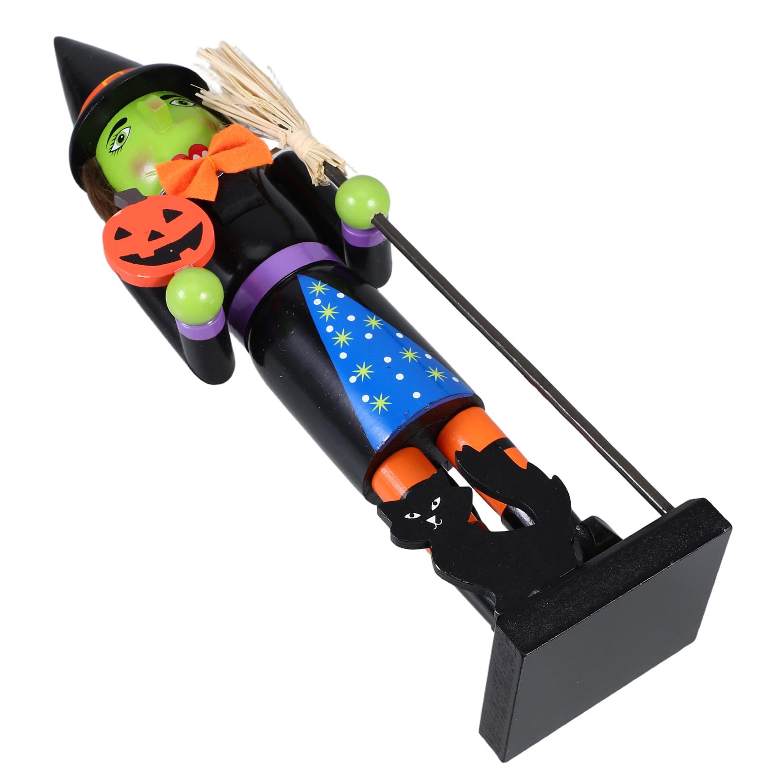 Casse-Noisette Jack-o-Lantern figurine bois décoration de table Halloween