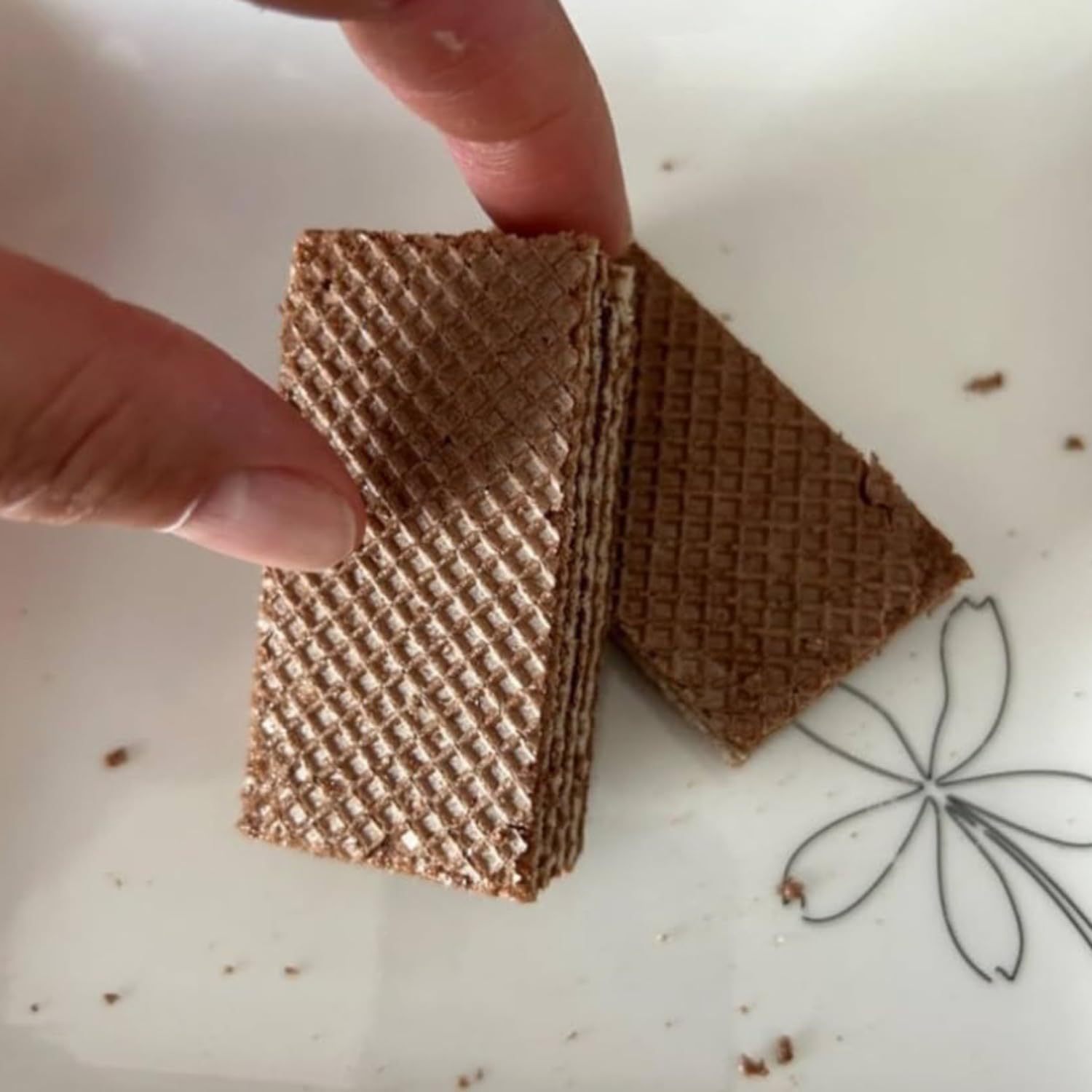 【大容量】MY MOTTO マイモット クリスピーウエハース ティラミス味 「30g&times;2袋」 &times;2箱 ふわふわクリーミー サクサク