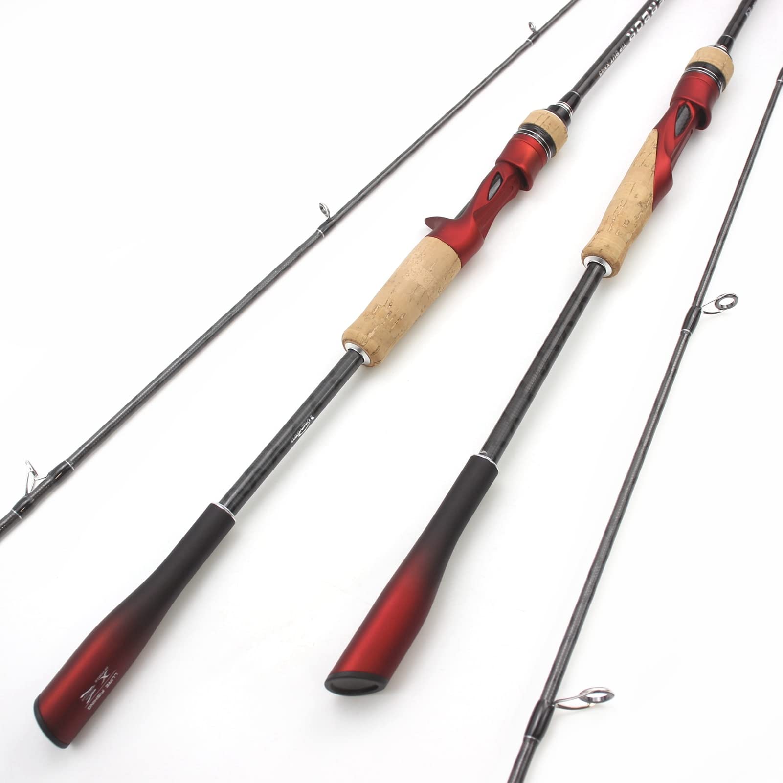 1.8m último Cebo Cebo caña Moda fundición rotación caña de Pescar caña de Pesca de Carbono Duro Cebo Peso 5-25 Gramos Pike Piete Peces Trucha caña de Pescar Crema de Pesca de Surf ZYHWX