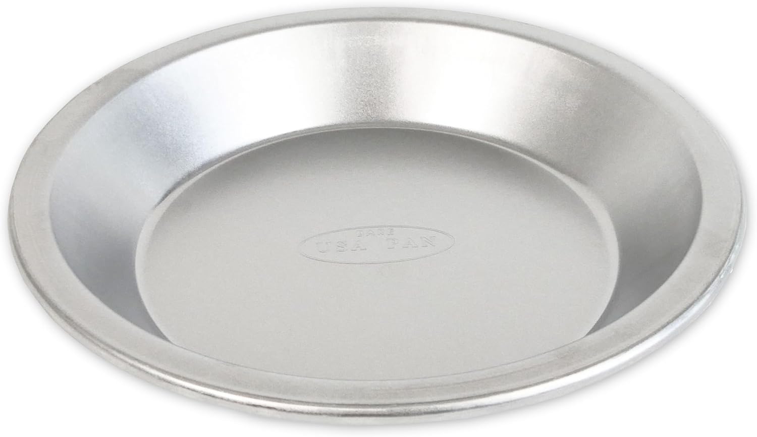 USA Pan Bare Bakeware Traditional Aluminized Steel Uncoated 9-Inch Pie Pan, Made without nonstick coating - Image 2