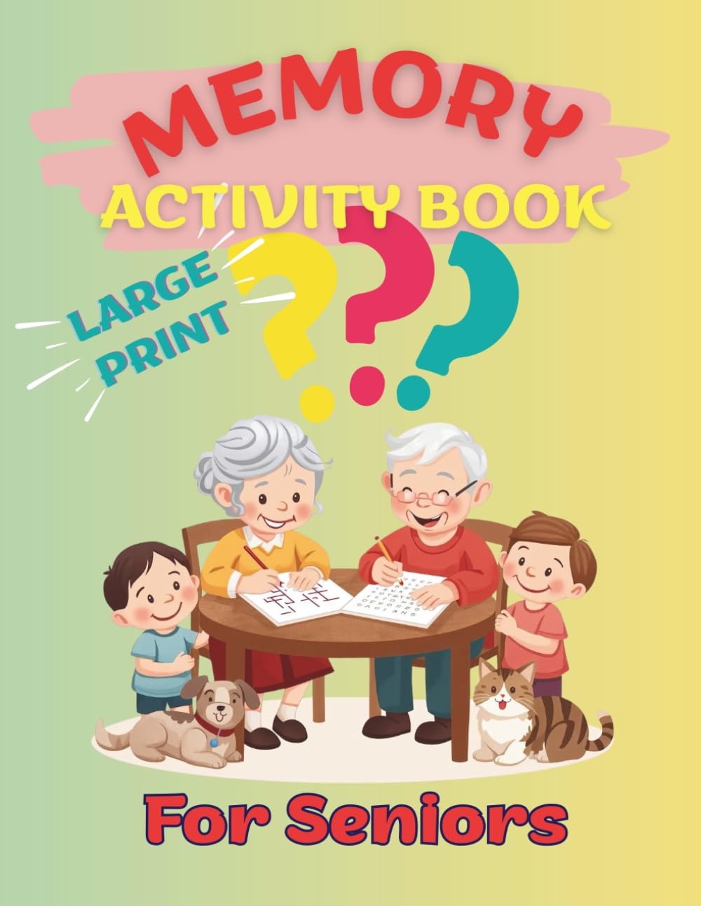Memory Activity Book For Seniors: A Heartwarming Puzzle Journey for Seniors