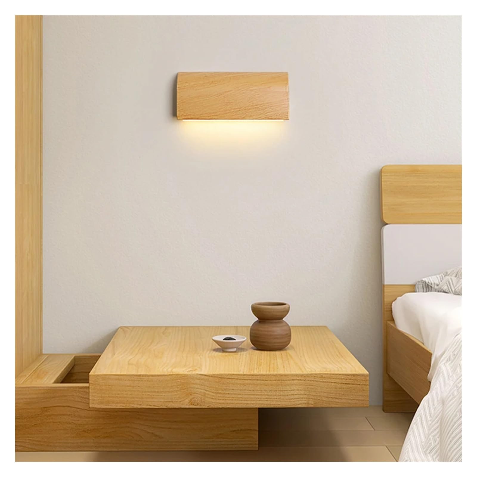 - Led Wall Lamps Bedroom Bedside Lamp Living Room TV Background Wall Modern Home Decoration Wall Lighting