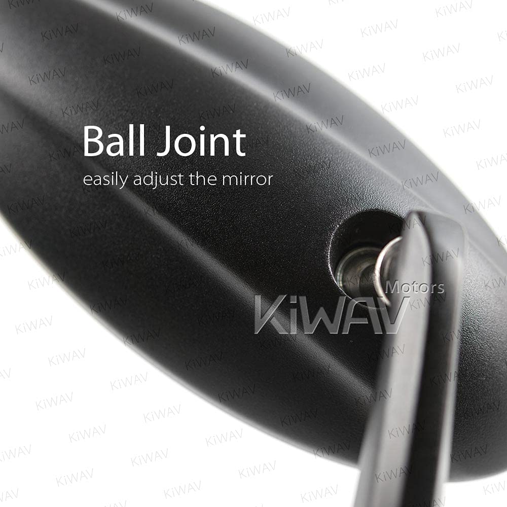 【KiWAV】バーエンドミラー　黒　M8ネジ式 左右セット Amazon | KiWAV バーエンドミラー ウルトラ 黒 M8ネジ式 左右