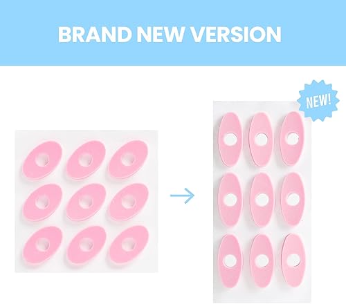 Miniatura 4 de Welnove 135 almohadillas ovaladas de maíz, protectores adhesivos de maíz para eliminar el maíz, aliviar callos y dolores de pies